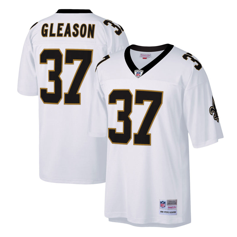 Steve Gleason New Orleans Saints Football Jersey, White Sportswear Jersey Shirt, Lightweight Breathable Athletic Jersey, Casual Gift for Men