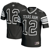 Texas A&M Aggies Football Jersey, Black Fashion Lightweight Sportswear Jersey Shirt, Lightweight Breathable Athletic Jersey, Casual Gift for Men