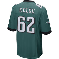 Jason Kelce Philadelphia Eagles Football Jersey, Green Game Sportswear Jersey Shirt, Lightweight Breathable Athletic Jersey, Casual Gift for Men
