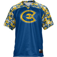 Wisconsin Eau Claire Blugolds Football Jersey, Navy Sportswear Jersey Shirt, Lightweight Breathable Athletic Jersey, Casual Gift for Men