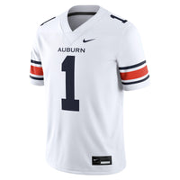 Auburn Tigers Football Jersey, White Game Away Sportswear Jersey Shirt, Lightweight Breathable Athletic Jersey, Casual Gift for Men