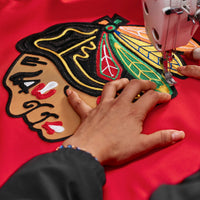 Chicago Blackhawks Hockey Jersey, Red Authentic Sportswear Jersey Shirt, Long Sleeve Hockey Sweater Jersey, Casual Gift for Men, Style 202056756