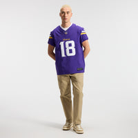 Justin Jefferson Minnesota Vikings Football Jersey, Sportswear Jersey Shirt, Lightweight Athletic Jersey, Casual Gift for Men, Style 5029520