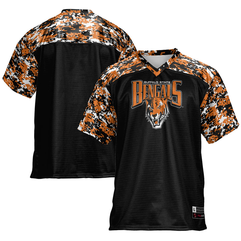 Buffalo State Bengals Football Jersey, Black Sportswear Jersey Shirt, Lightweight Breathable Athletic Jersey, Casual Gift for Men
