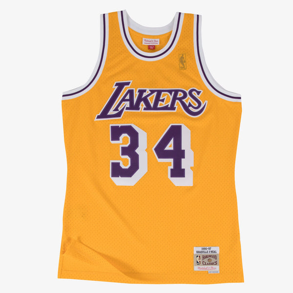 Los Angeles Lakers Swingman Jersey Shaquille O'Neal 1996