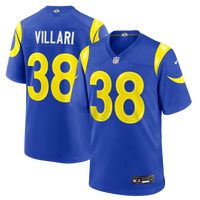 Dan Villari Los Angeles Rams Football Jersey, Royal Game Sportswear Jersey Shirt, Lightweight Breathable Athletic Jersey, Casual Gift for Men