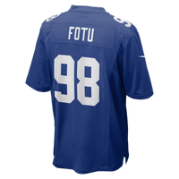 Leki Fotu New York Giants Football Jersey, Royal Game Sportswear Jersey Shirt, Lightweight Breathable Athletic Jersey, Casual Gift for Men