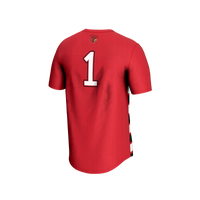 Louisville Cardinals Lightweight Soccer Jersey, Red Fashion Sportswear Jersey Shirt, Lightweight Breathable Athletic Jersey, Casual Gift for Men