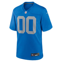 Detroit Lions Football Jersey, Blue Game Alternate Sportswear Jersey Shirt, Lightweight Breathable Athletic Jersey, Casual Gift for Men