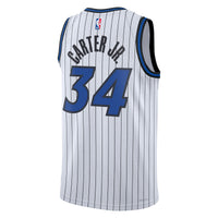 Wendell Carter Jr. Orlando Magic Basketball Jersey, White Replica Sportswear Jersey Shirt, Sleeveless Athletic Tank Jersey, Casual Gift for Men