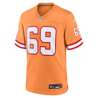 Cody Mauch Tampa Bay Buccaneers Football Jersey, Orange Sportswear Jersey Shirt, Lightweight Breathable Athletic Jersey, Casual Gift for Men