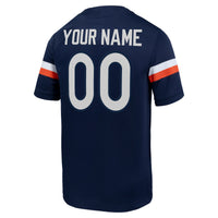 Virginia Cavaliers Football Jersey, Navy Sportswear Jersey Shirt, Lightweight Breathable Athletic Jersey, Casual Gift for Men, Style 202143836