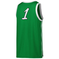 Marshall Thundering Herd Basketball Jersey, Kelly Green Replica Sportswear Jersey Shirt, Sleeveless Athletic Tank Jersey, Casual Gift for Men