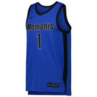 Memphis Tigers Basketball Jersey, Blue Replica Sportswear Jersey Shirt, Sleeveless Athletic Tank Jersey, Casual Gift for Men
