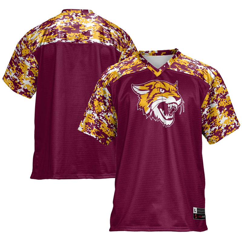 Bethune-Cookman Wildcats Football Jersey, Maroon Sportswear Jersey Shirt, Lightweight Breathable Athletic Jersey, Casual Gift for Men