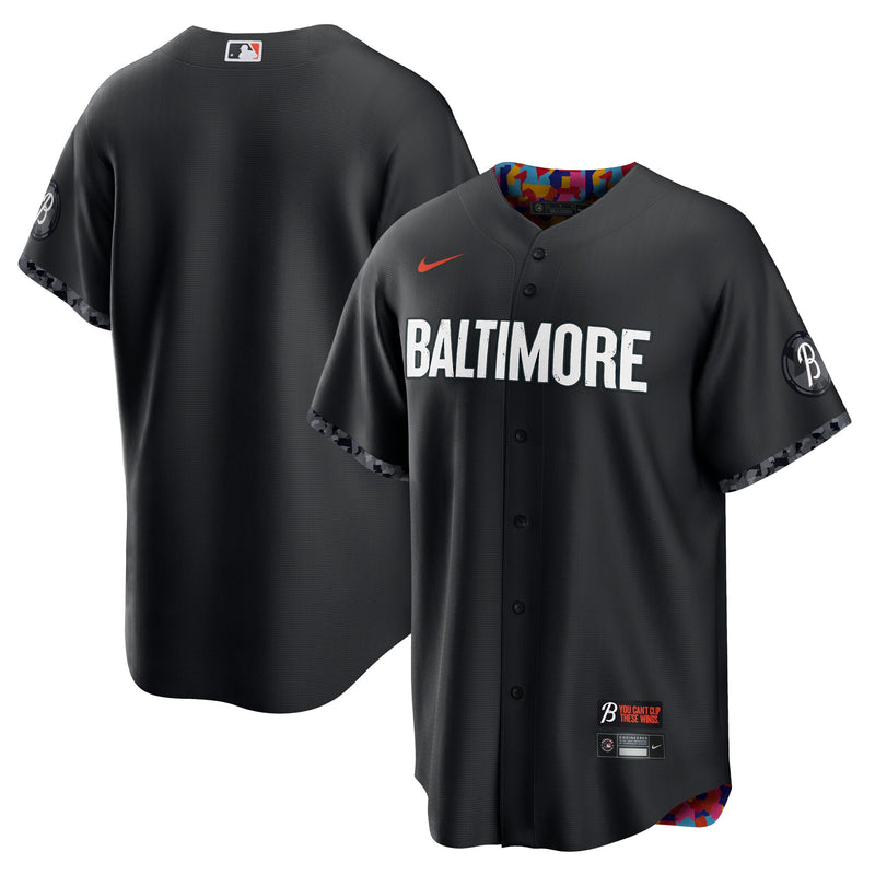 Baltimore Orioles Baseball Jersey, Black Replica Sportswear Jersey Shirt, Lightweight Breathable Athletic Jersey, Casual Gift for Men