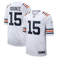 Rome Odunze Chicago Bears Football Jersey, White Game Sportswear Jersey Shirt, Lightweight Breathable Athletic Jersey, Casual Gift for Men