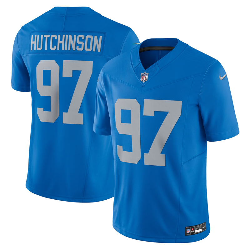 Aidan Hutchinson Detroit Lions Football Jersey, Sportswear Jersey Shirt, Lightweight Athletic Jersey, Casual Gift for Men, Style 200598595
