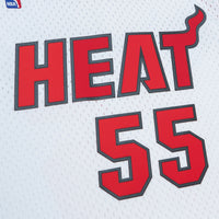 Miami Heat Basketball Jersey, White Authentic Sportswear Jersey Shirt, Sleeveless Athletic Tank Jersey, Casual Gift for Men, Style 204329834