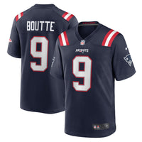 Kayshon Boutte New England Patriots Football Jersey, Navy Sportswear Jersey Shirt, Lightweight Breathable Athletic Jersey, Casual Gift for Men