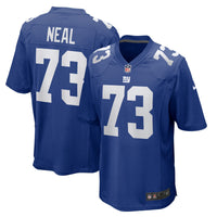Evan Neal New York Giants Football Jersey, Royal Game Sportswear Jersey Shirt, Lightweight Breathable Athletic Jersey, Casual Gift for Men