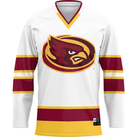 Iowa State Cyclones Hockey Jersey, Cardinal Sportswear Jersey Shirt, Long Sleeve Hockey Sweater Jersey, Casual Gift for Men