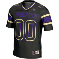 Washington Huskies Football Jersey, Black Sportswear Jersey Shirt, Lightweight Breathable Athletic Jersey, Casual Gift for Men, Style 5233560