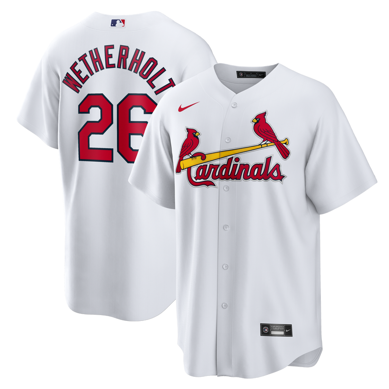 JJ Wetherholt St. Louis Cardinals Baseball Jersey, Sportswear Jersey Shirt, Lightweight Athletic Jersey, Casual Gift for Men, Style 2001703159