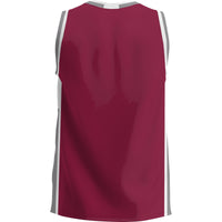 New Mexico State Aggies Basketball Jersey, Crimson Lightweight Sportswear Jersey Shirt, Sleeveless Athletic Tank Jersey, Casual Gift for Men