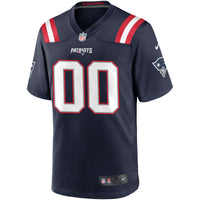 Navy Custom Game Jersey New England Patriots Football Jersey, Sportswear Jersey Shirt, Lightweight Athletic Jersey, Casual Gift for Men