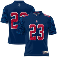 Arizona Wildcats Football Jersey, Navy Sportswear Jersey Shirt, Lightweight Breathable Athletic Jersey, Casual Gift for Men, Style 200425126