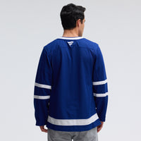 Toronto Maple Leafs Hockey Jersey, Blue Premium Sportswear Jersey Shirt, Long Sleeve Hockey Sweater Jersey, Casual Gift for Men, Style 202015725