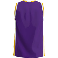Northern Iowa Panthers Basketball Jersey, Purple Lightweight Sportswear Jersey Shirt, Sleeveless Athletic Tank Jersey, Casual Gift for Men