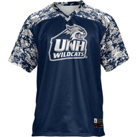 New Hampshire Wildcats Football Jersey, Navy Sportswear Jersey Shirt, Lightweight Breathable Athletic Jersey, Casual Gift for Men, Style 4728684