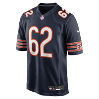 Joe Thuney Chicago Bears Football Jersey, Navy Game Sportswear Jersey Shirt, Lightweight Breathable Athletic Jersey, Casual Gift for Men