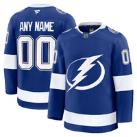 Tampa Bay Lightning Hockey Jersey, Blue Premium Sportswear Jersey Shirt, Long Sleeve Hockey Sweater Jersey, Casual Gift for Men, Style 202055752