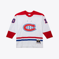 Guy Lafleur Montreal Canadiens Hockey Jersey, White Sportswear Jersey Shirt, Long Sleeve Hockey Sweater Jersey, Casual Gift for Men
