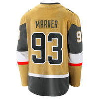 Mitch Marner Vegas Golden Knights Hockey Jersey, Gold Breakaway Sportswear Jersey Shirt, Long Sleeve Hockey Sweater Jersey, Casual Gift for Men