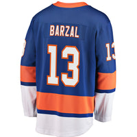 Mathew Barzal New York Islanders Hockey Jersey, Sportswear Jersey Shirt, Long Sleeve Hockey Sweater Jersey, Casual Gift for Men, Style 3056872