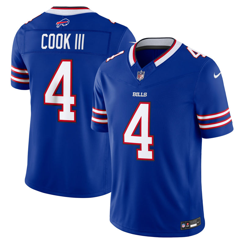 James Cook III Buffalo Bills Football Jersey, Royal Limited Sportswear Jersey Shirt, Lightweight Breathable Athletic Jersey, Casual Gift for Men