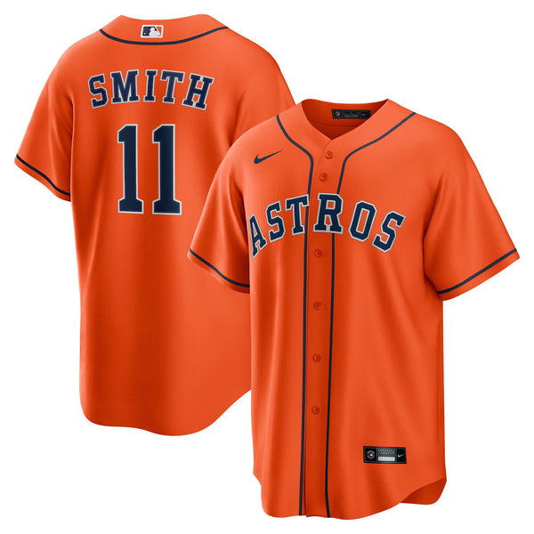 Houston Astros Cam Smith Orange Alternate Replica Jersey