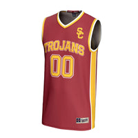 USC Trojans Basketball Jersey, Cardinal Fashion Sportswear Jersey Shirt, Sleeveless Athletic Tank Jersey, Casual Gift for Men, Style 202694067