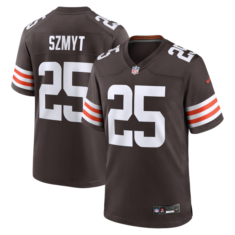 Andre Szmyt Cleveland Browns Football Jersey, Brown Game Sportswear Jersey Shirt, Lightweight Breathable Athletic Jersey, Casual Gift for Men