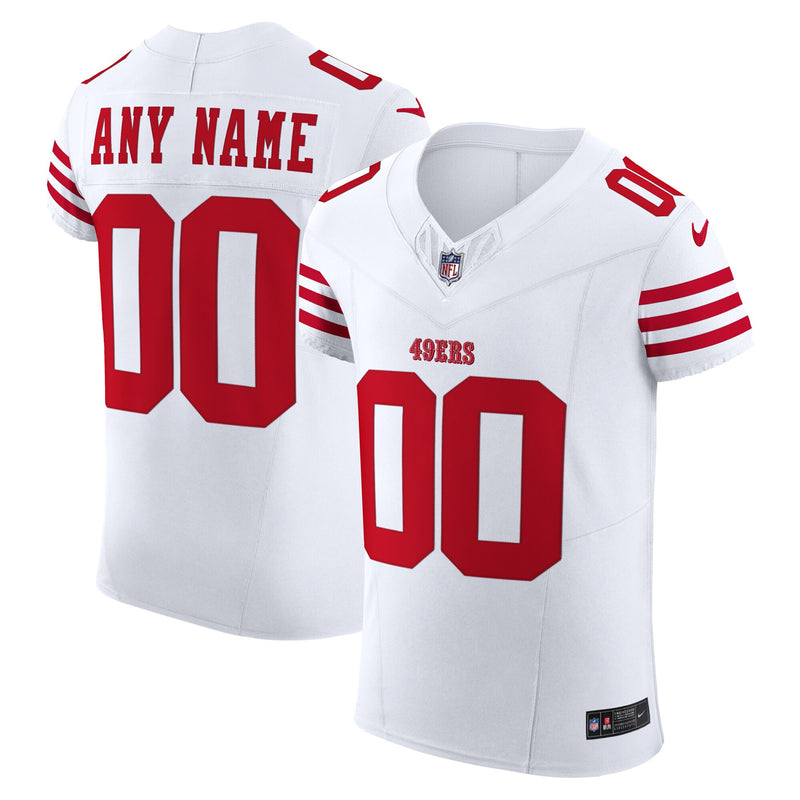San Francisco 49ers Football Jersey, White Elite Sportswear Jersey Shirt, Lightweight Breathable Athletic Jersey, Casual Gift for Men