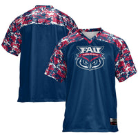 Florida Atlantic Owls Football Jersey, Navy Sportswear Jersey Shirt, Lightweight Breathable Athletic Jersey, Casual Gift for Men