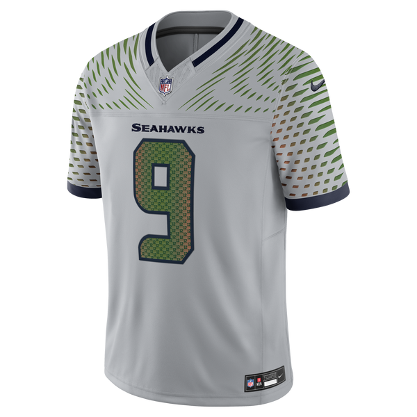 Seattle Seahawks Kenneth Walker III Wolf Gray 2025 Rivalries Collection Stitched Limited Jersey