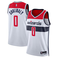 Bilal Coulibaly Washington Wizards Basketball Jersey, White Sportswear Jersey Shirt, Sleeveless Athletic Tank Jersey, Casual Gift for Men