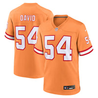 Lavonte David Tampa Bay Buccaneers Football Jersey, Orange Sportswear Jersey Shirt, Lightweight Breathable Athletic Jersey, Casual Gift for Men