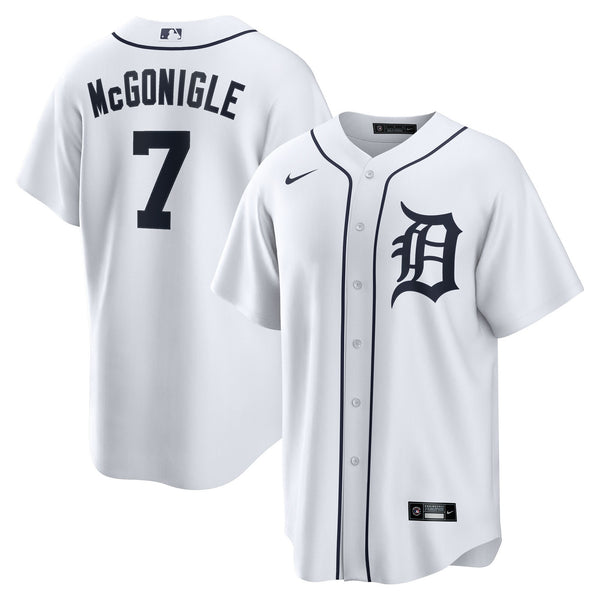 Detroit Tigers Kevin McGonigle White Home Replica Jersey