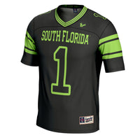 South Florida Bulls Football Jersey, Black Sportswear Jersey Shirt, Lightweight Breathable Athletic Jersey, Casual Gift for Men